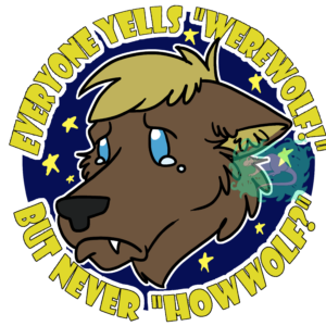 How Wolf Sticker
