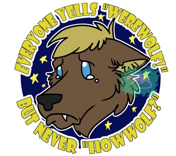 How Wolf Sticker