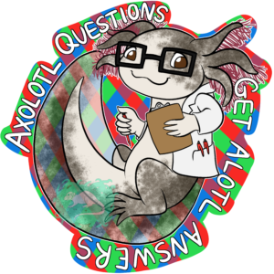 Axolotl Questions Sticker