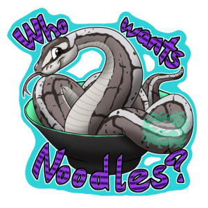 Noodles Sticker