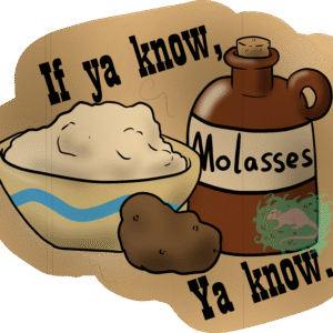 Potatoes & Molasses Sticker