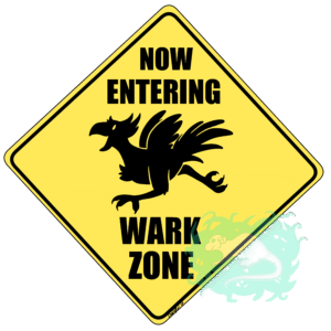 Wark Zone Sticker