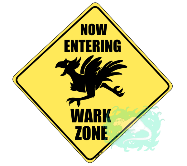 Wark Zone Sticker